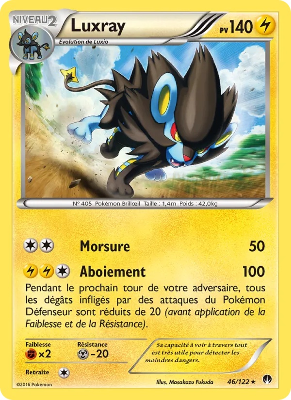 Luxray 46/122 - Rupture Turbo - Pokémon JCC