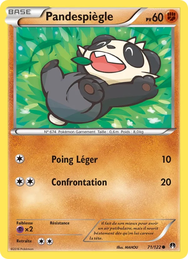 Pandespiègle 71/122 - Rupture Turbo - Pokémon JCC