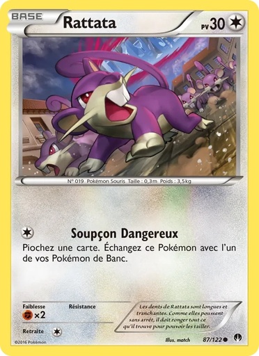 Rattata 87/122