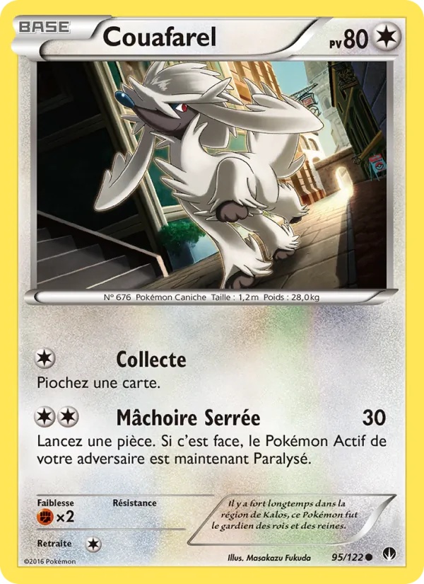 Couafarel 95/122 - Rupture Turbo - Pokémon JCC