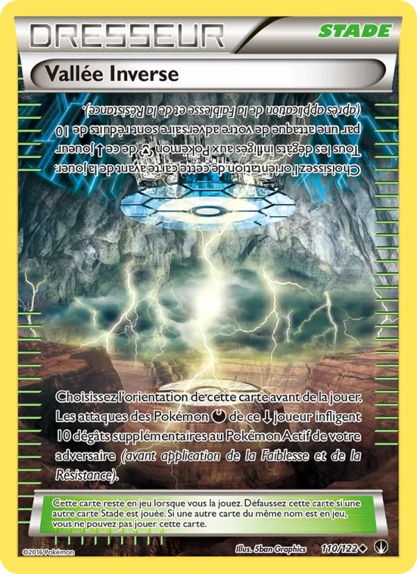 Vallée Inverse 110/122 - Rupture Turbo - Pokémon JCC