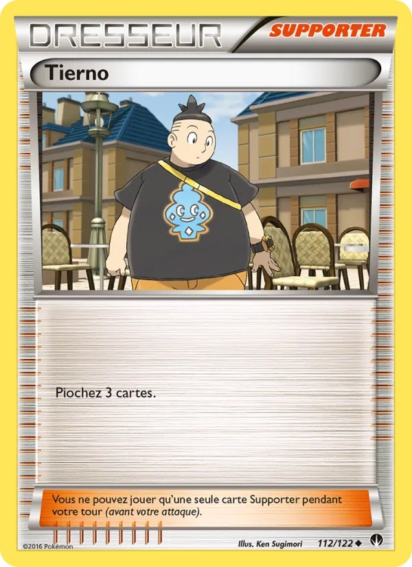 Tierno 112/122 - Rupture Turbo - Pokémon JCC