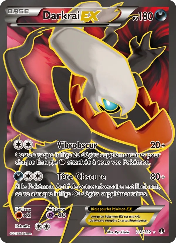 Darkrai EX 118/122 - Rupture Turbo - Pokémon JCC