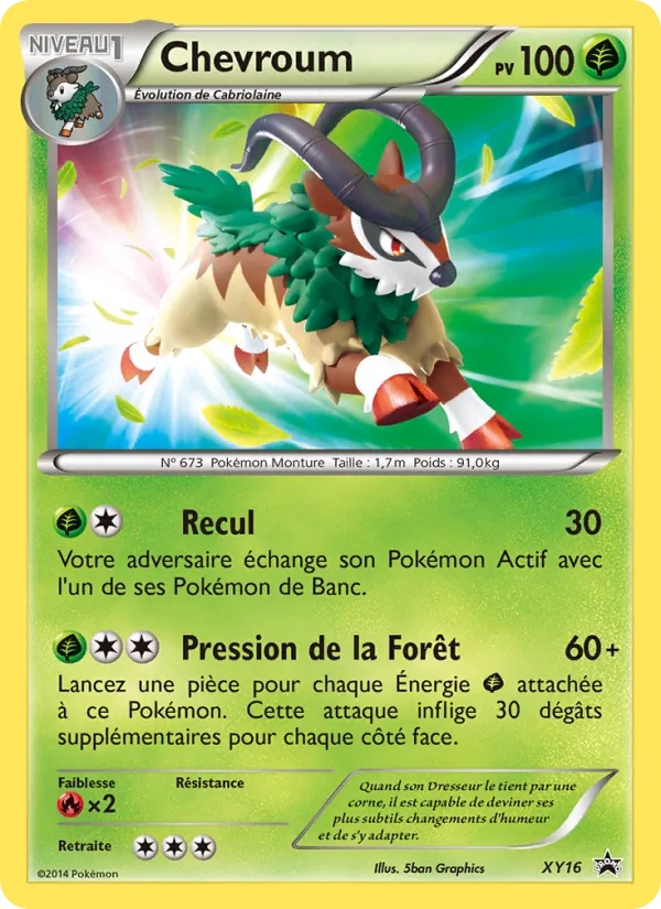 Chevroum XY16/211 - Promo XY - Pokémon JCC