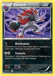 Zoroark 71/114 - Noir & Blanc - Pokémon JCC