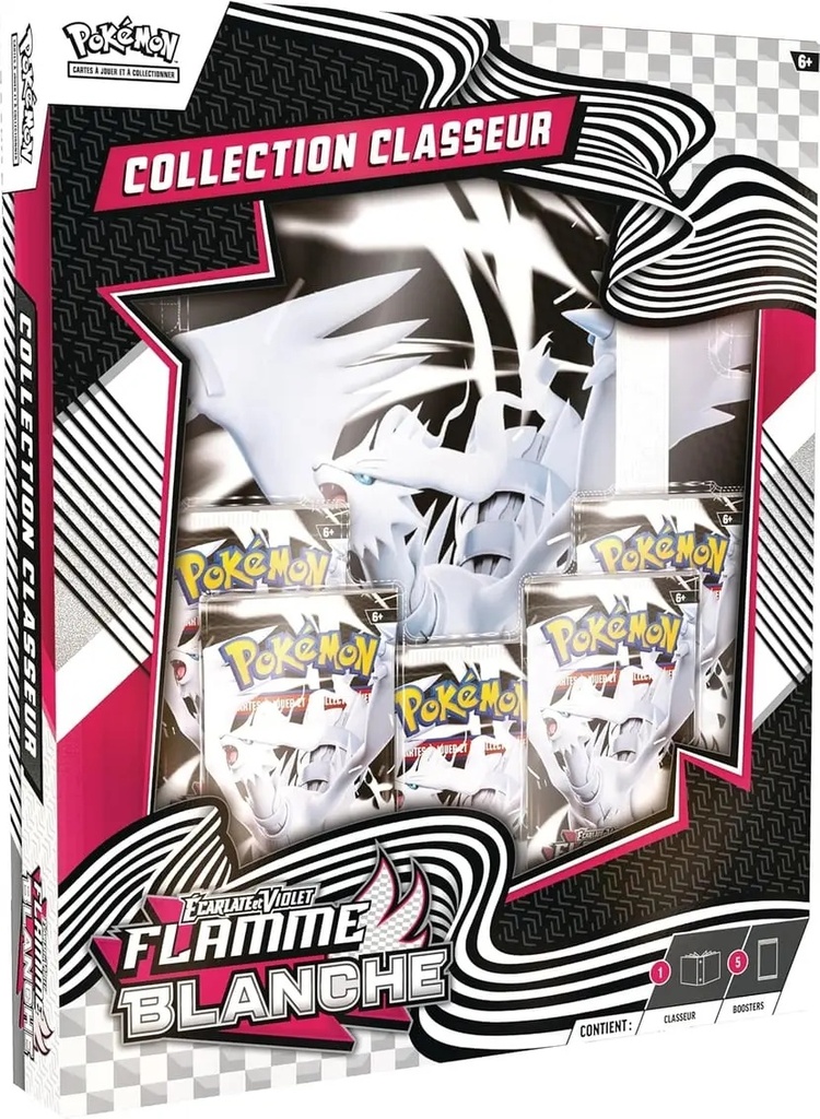 Collection Classeur Pokémon - Ecarlate et Violet : Flamme blanche