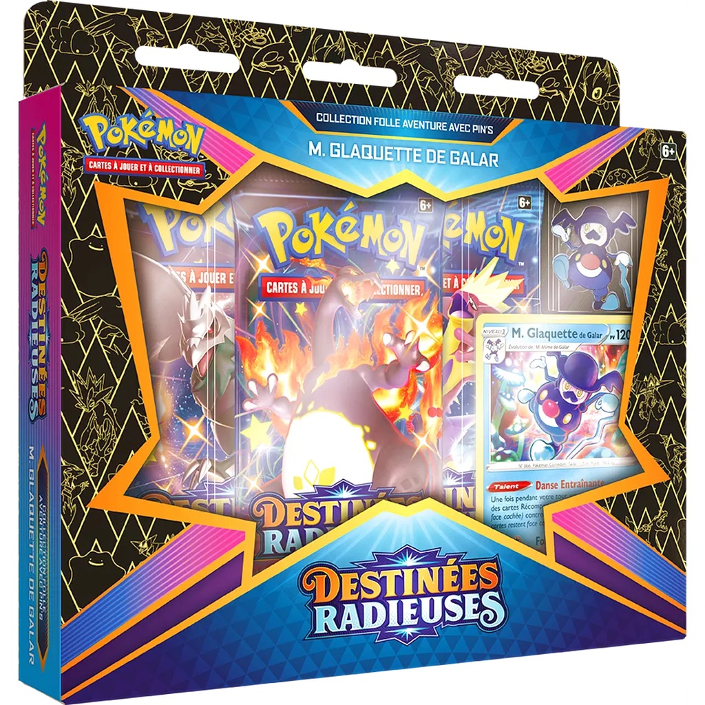 Coffret Collection avec Pin's Folle Aventure : M. Glaquette de Galar
