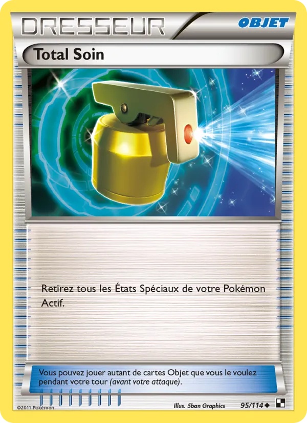 Total Soin 95/114 - Noir & Blanc - Pokémon JCC