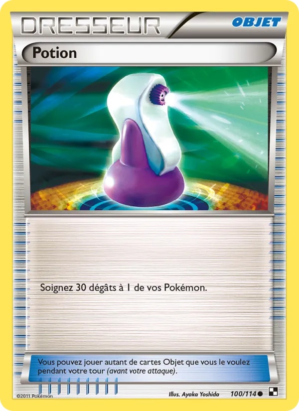 Potion 100/114 - Noir & Blanc - Pokémon JCC