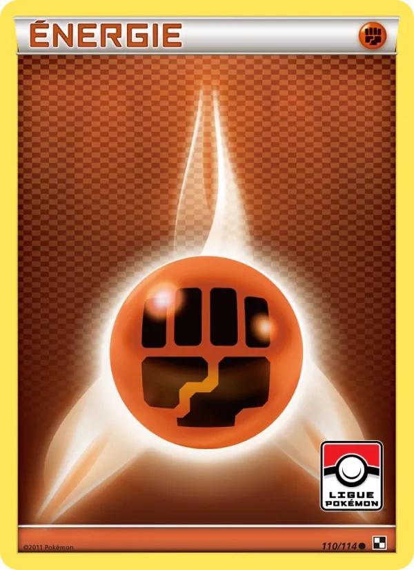 Énergie Combat 110/114 - Noir & Blanc - Pokémon JCC