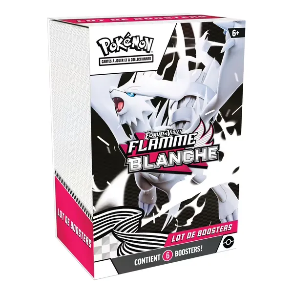 Bundle 6 boosters pokemon - EV10.5 - Flamme Blanche
