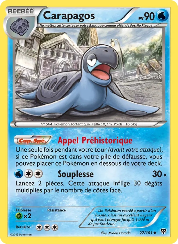 Carapagos 27/101 - Explosion Plasma - Pokémon JCC