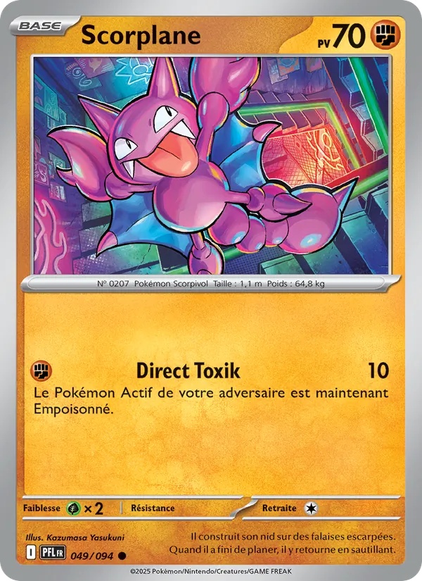 Scorplane 049/94 - Flammes Fantasmagoriques - Pokémon JCC