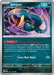 Séviper 062/94 - Flammes Fantasmagoriques - Pokémon JCC