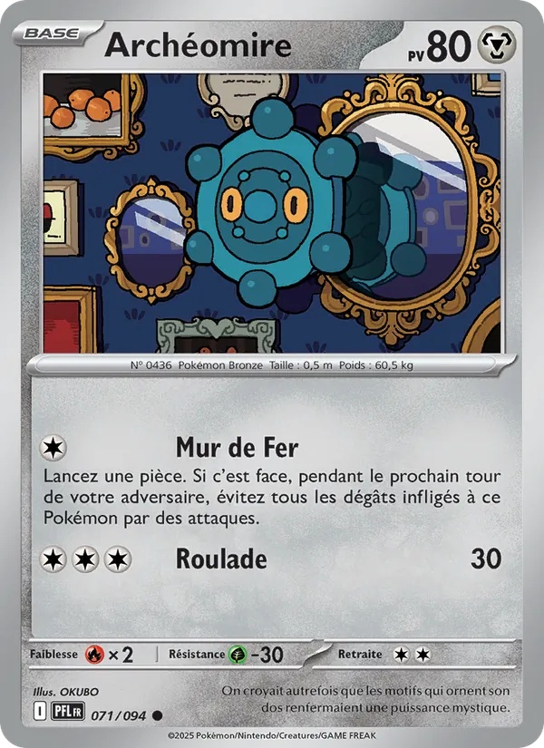 Archéomire 071/94 - Flammes Fantasmagoriques - Pokémon JCC