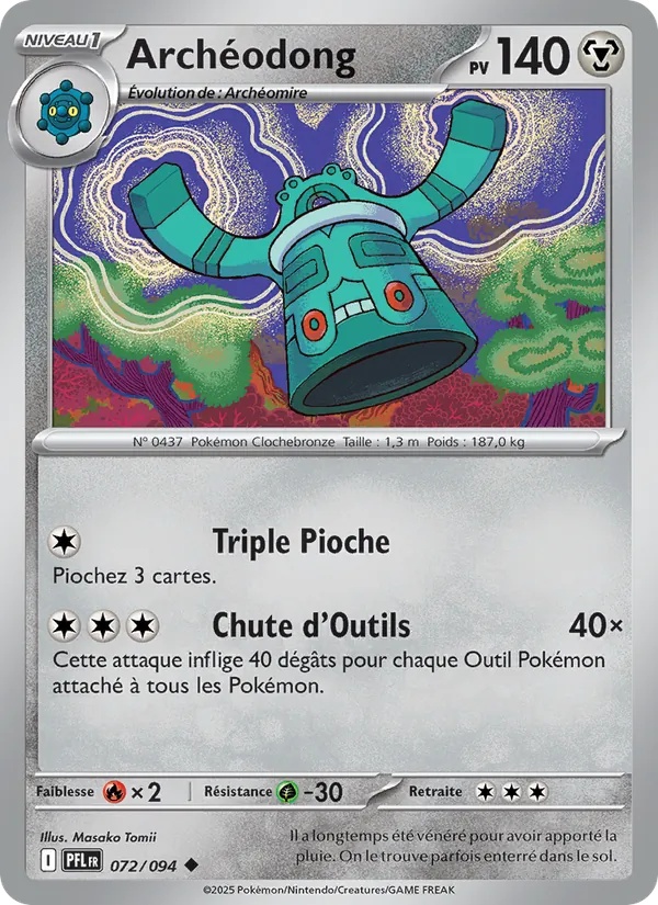 Archéodong 072/94 - Flammes Fantasmagoriques - Pokémon JCC