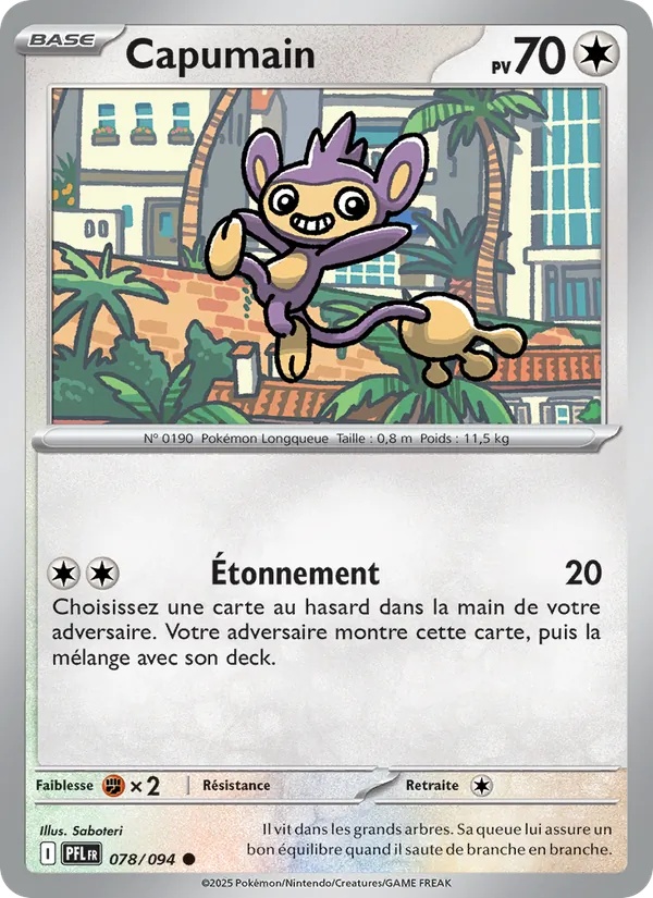 Capumain 078/94 - Flammes Fantasmagoriques - Pokémon JCC