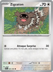Zigzaton 081/94 - Flammes Fantasmagoriques - Pokémon JCC