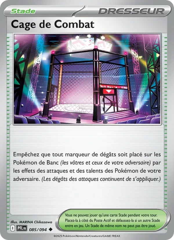 Cage de Combat 085/94 - Flammes Fantasmagoriques - Pokémon JCC