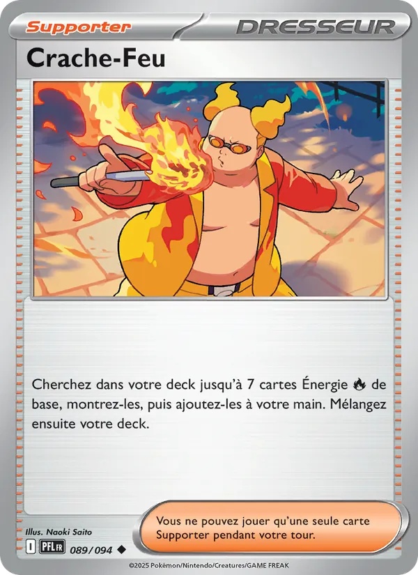 Crache-Feu 089/94 - Flammes Fantasmagoriques - Pokémon JCC