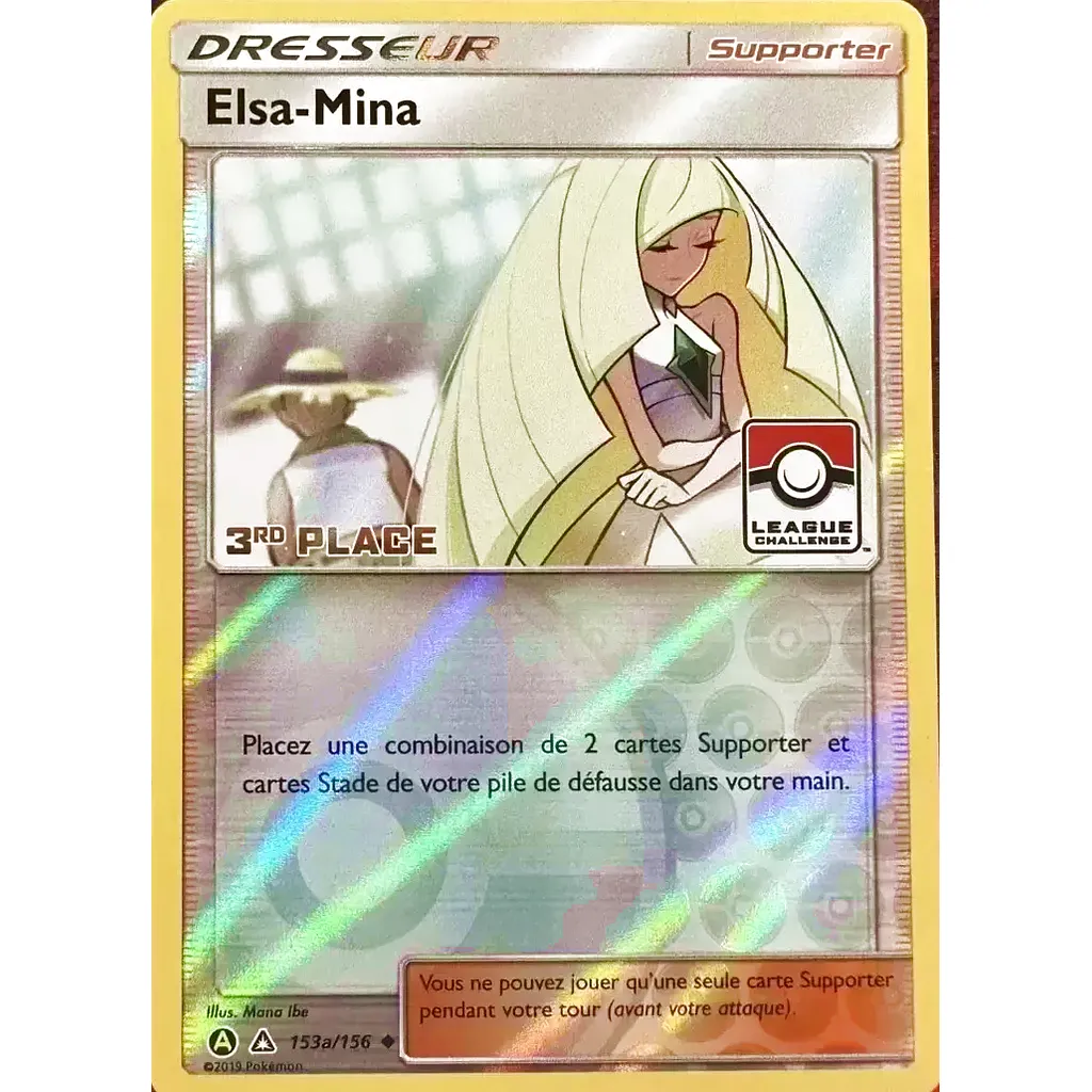 Elsa-Mina - 3ème place - League Pokemon