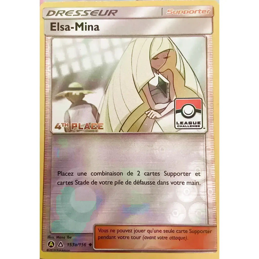 Elsa-Mina - 4ème place - League Pokemon