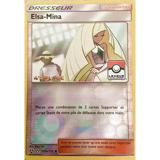 Elsa-Mina - 4ème place - League Pokémon