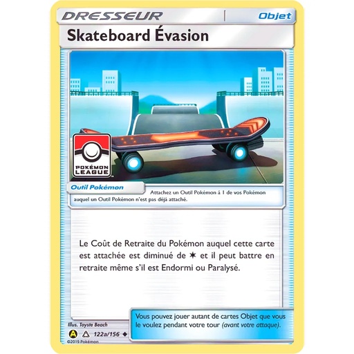Skateboard evasion Pokémon League