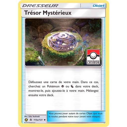 Trésor mystérieux Pokémon League