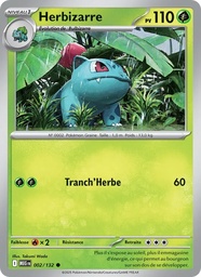 Herbizarre 002/132 - Méga-Évolution - Reverse - Pokémon JCC