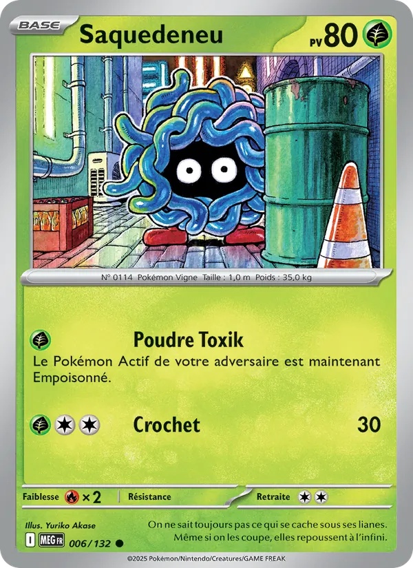 Saquedeneu 006/132 - Méga-Évolution - Reverse - Pokémon JCC