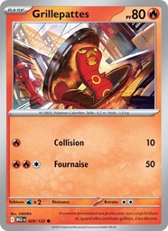 Grillepattes 029/132 - Méga-Évolution - Reverse - Pokémon JCC