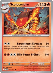 Scolocendre 030/132 - Méga-Évolution - Reverse - Pokémon JCC