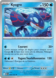 Kyogre 034/132 - Méga-Évolution - Reverse - Pokémon JCC