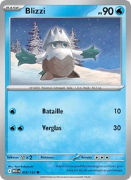Blizzi 035/132 - Méga-Évolution - Reverse - Pokémon JCC