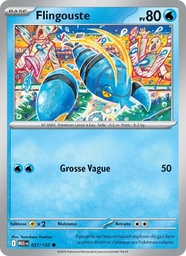 Flingouste 037/132 - Méga-Évolution - Reverse - Pokémon JCC