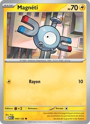 Magnéti 045/132 - Méga-Évolution - Reverse - Pokémon JCC