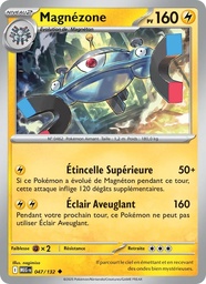 Magnézone 047/132 - Méga-Évolution - Reverse - Pokémon JCC
