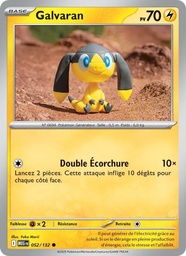 Galvaran 052/132 - Méga-Évolution - Reverse - Pokémon JCC