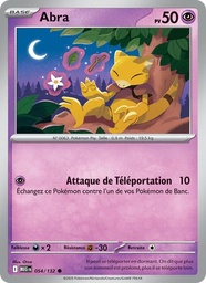 Abra 054/132 - Méga-Évolution - Reverse - Pokémon JCC
