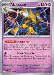 Alakazam 056/132 - Méga-Évolution - Reverse - Pokémon JCC