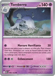 Tomberro 066/132 - Méga-Évolution - Reverse - Pokémon JCC