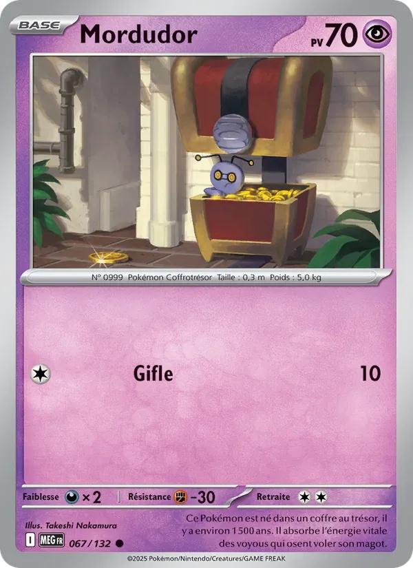 Mordudor 067/132 - Méga-Évolution - Reverse - Pokémon JCC