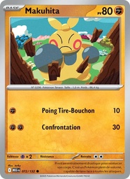 Makuhita 072/132 - Méga-Évolution - Reverse - Pokémon JCC