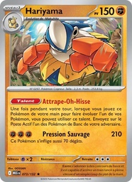 Hariyama 073/132 - Méga-Évolution - Reverse - Pokémon JCC
