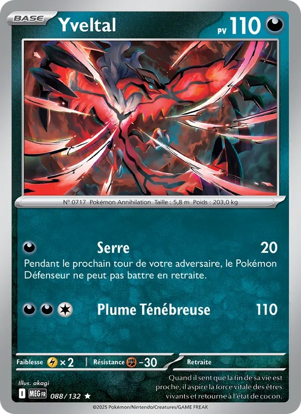 Yveltal 088/132 Reverse
