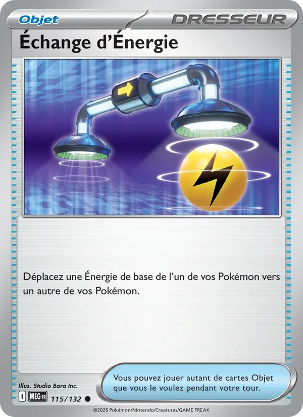 Échange d'Énergie 115/132 - Méga-Évolution - Reverse - Pokémon JCC