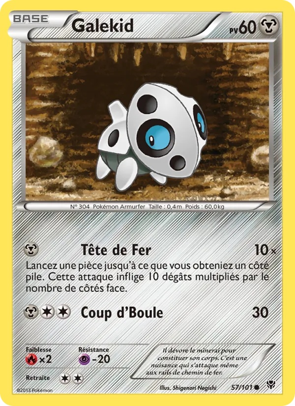 Galekid 57/101 - Explosion Plasma - Pokémon JCC