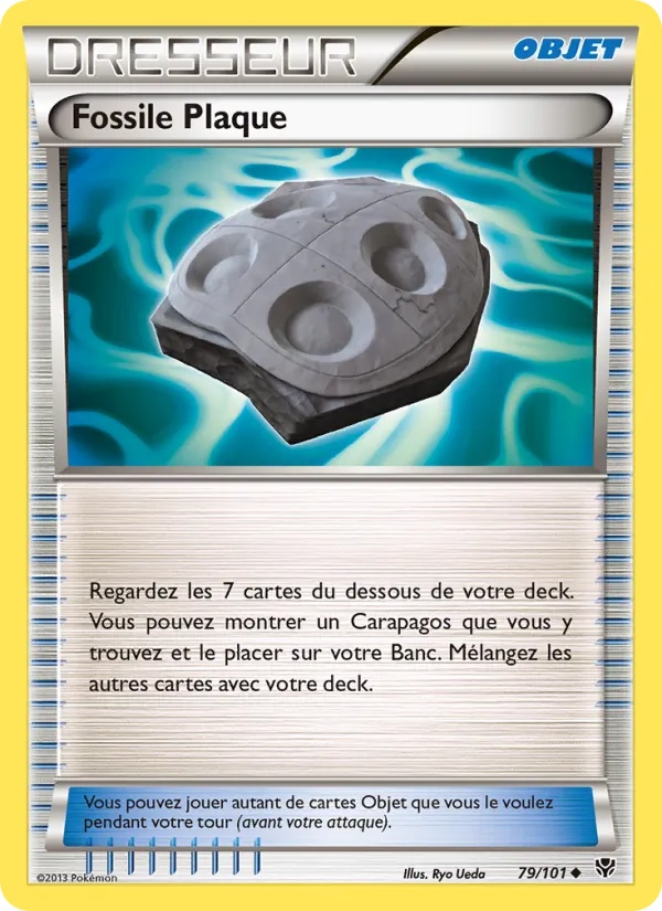 Fossile Plaque 79/101 - Explosion Plasma - Pokémon JCC
