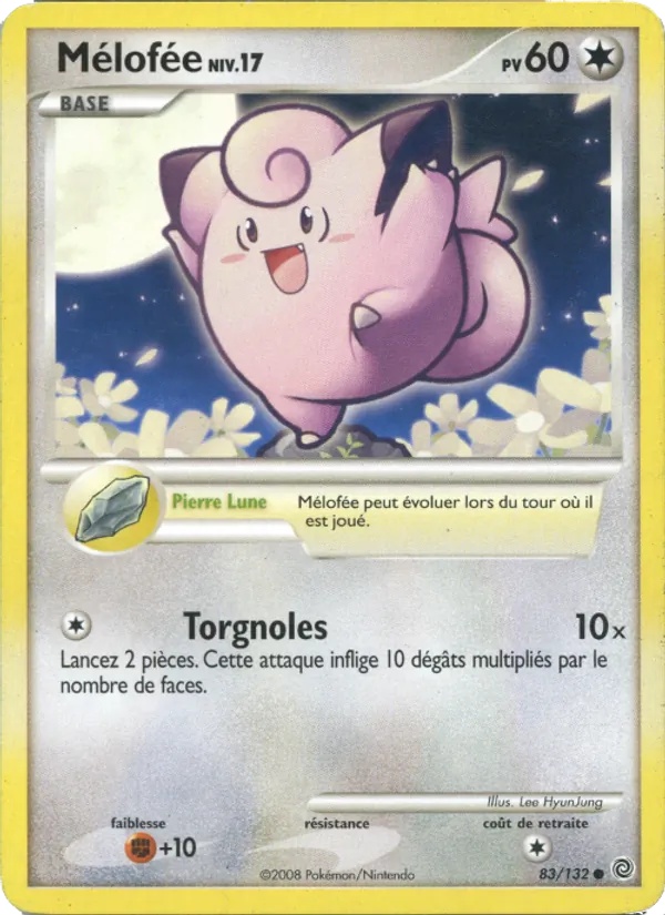 Mélofée 83/132 - Merveilles Secrètes - Reverse - Pokémon JCC